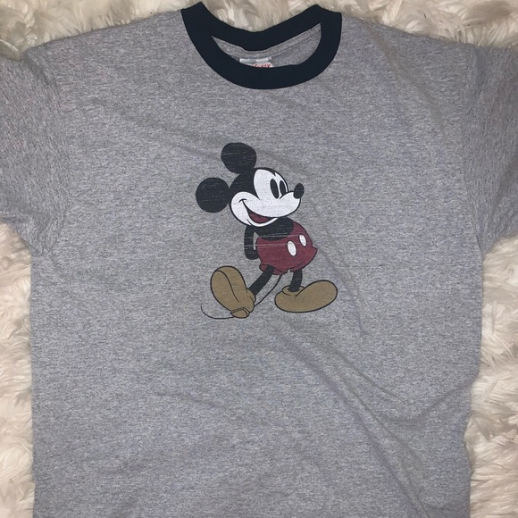 Vintage Disney Mickey Mouse tee size L - Picture 2 of 3